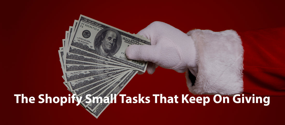 Five Small Tasks You Need To Add To Your Shopify Theme Before Black Friday