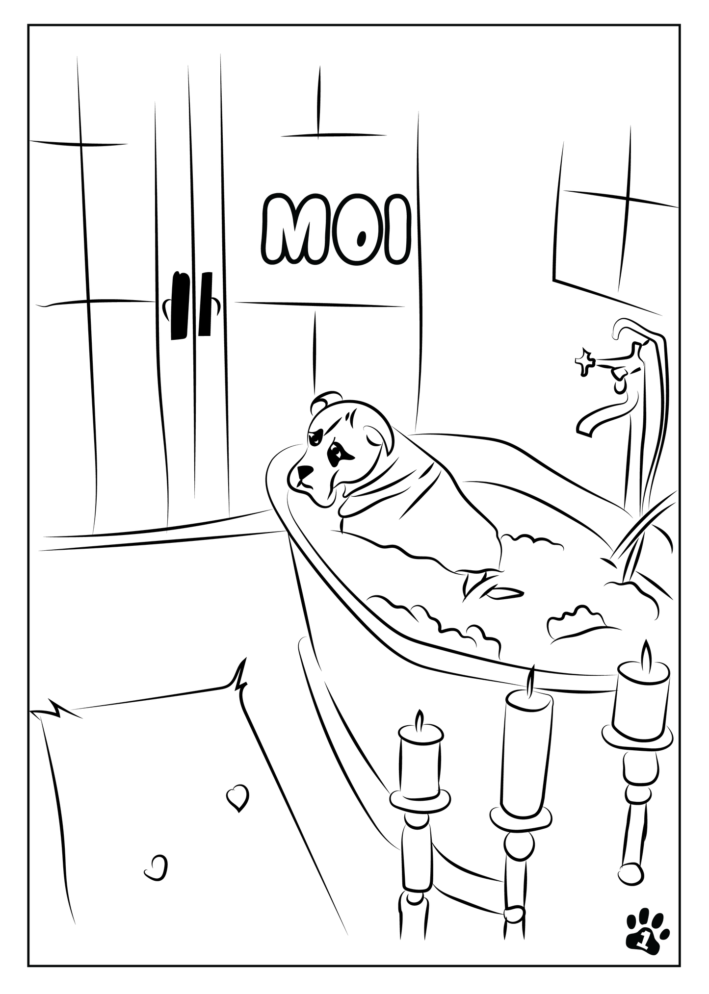 Custom Pet Coloring Pages