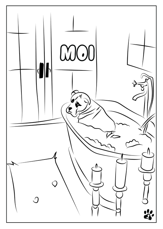 Custom Pet Coloring Pages