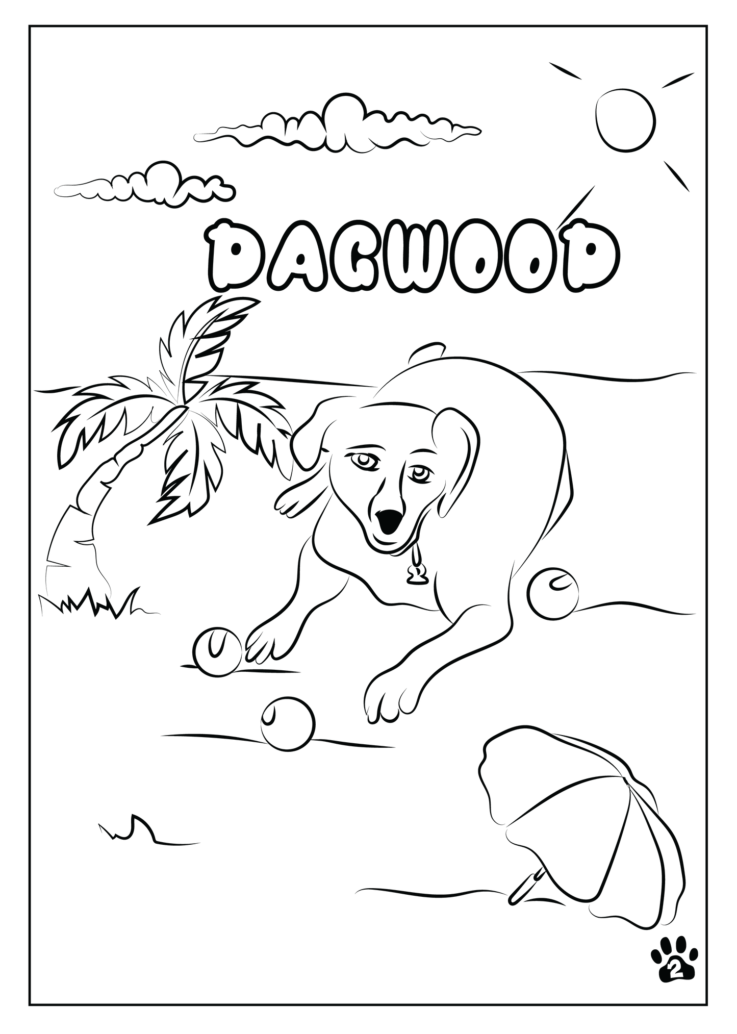 Custom Pet Coloring Pages