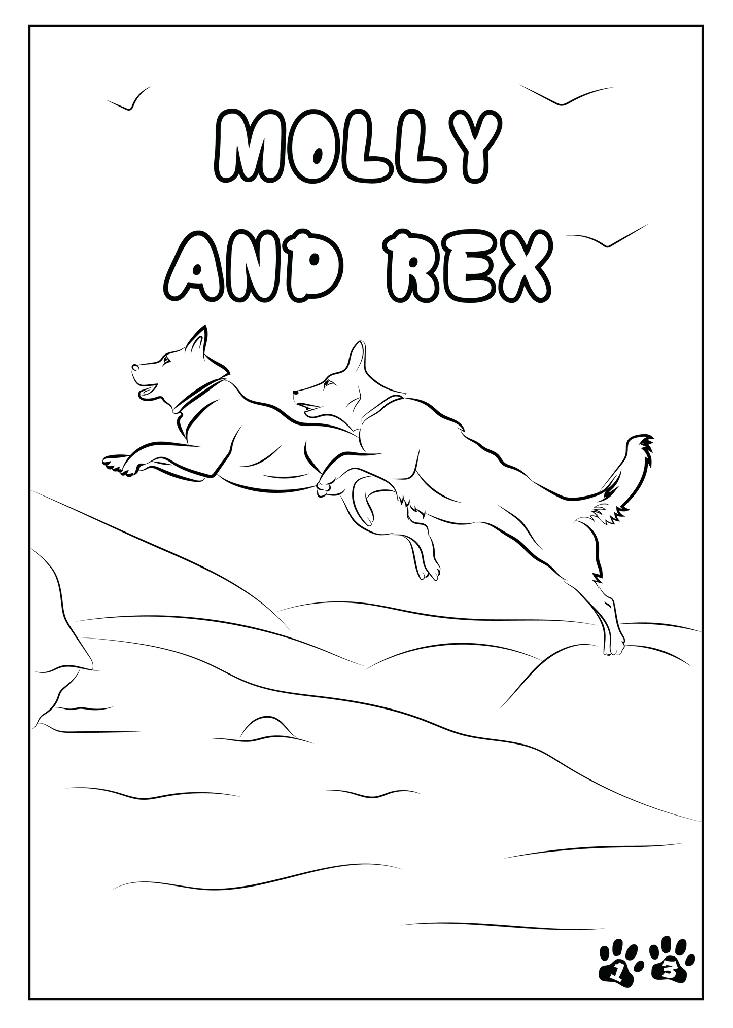 Custom Pet Coloring Pages