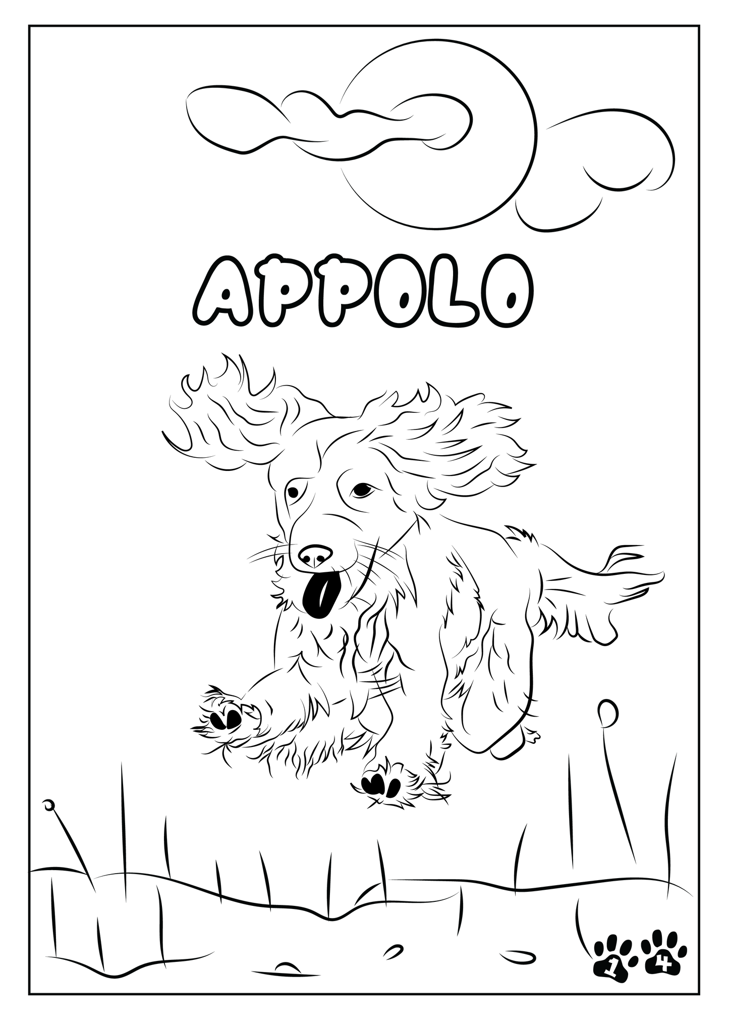 Custom Pet Coloring Pages