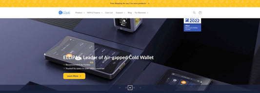 Shopify Audit - Ellipal.com